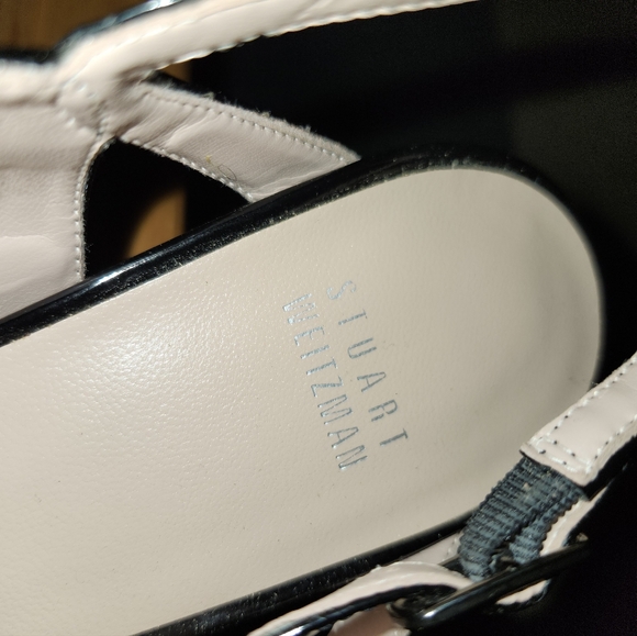 Stuart Weitzman Black Strappy Heels - Picture 5 of 5